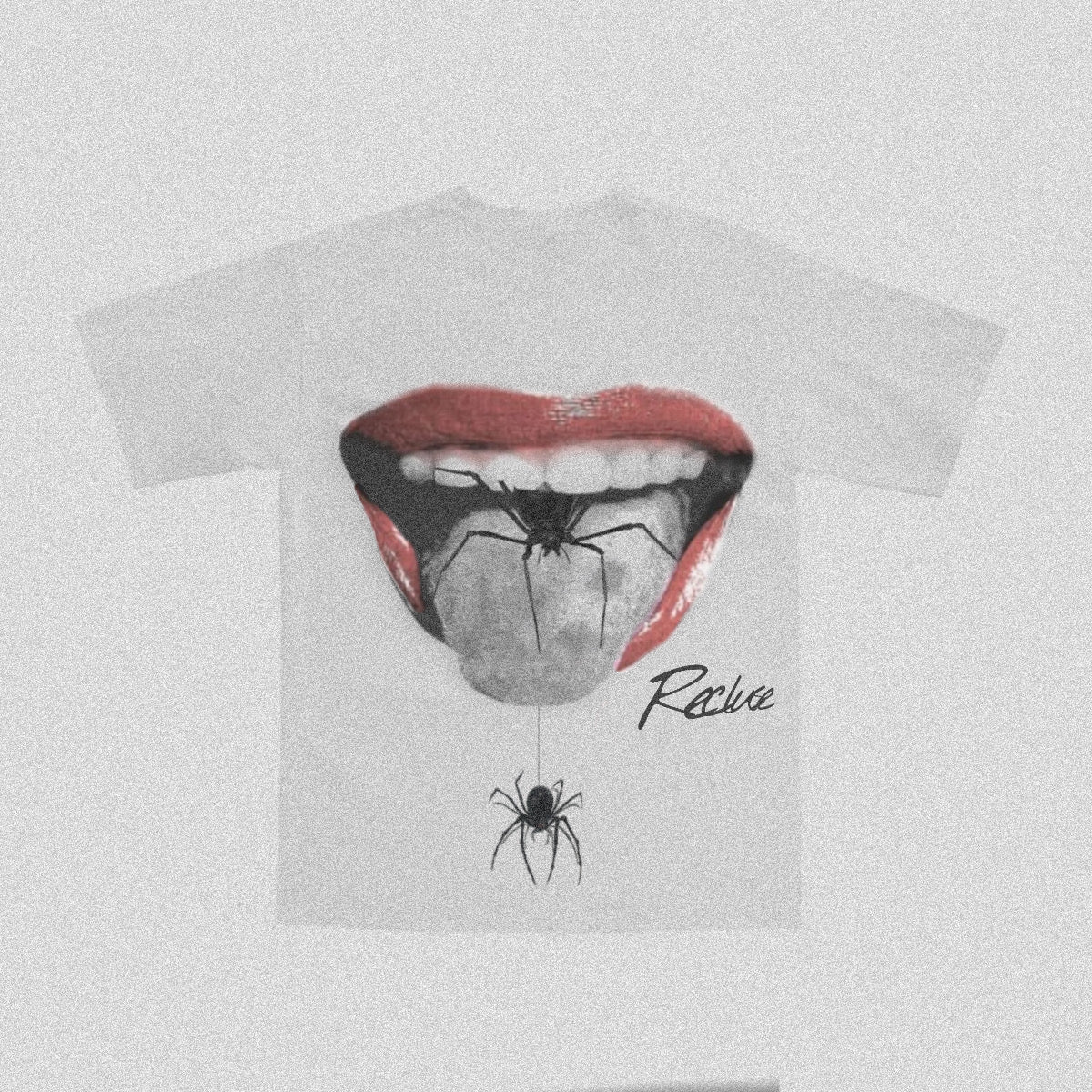 Oversized “spider” graphic tee